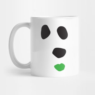 Polar Bear Lipstick green Mug